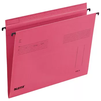 Kabinamasis segtuvas Leitz Serie 18 kartoninis A4 raudonas