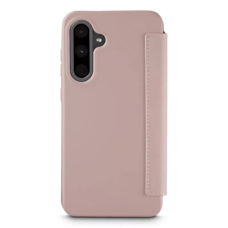 Dėklas su dangteliu Hama Fantastic Feel Samsung Galaxy A56 5G 17 cm 2 kortelių kišenės Nude