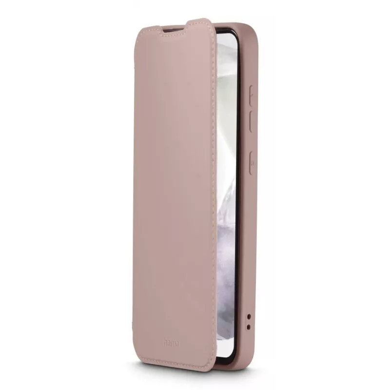 Dėklas su dangteliu Hama Fantastic Feel Samsung Galaxy A56 5G 17 cm 2 kortelių kišenės Nude