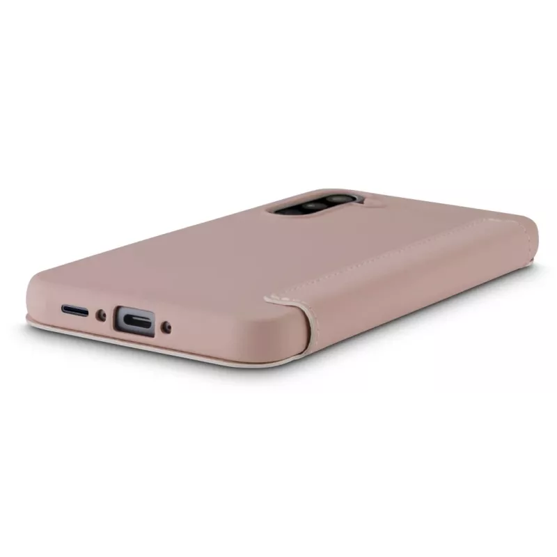 Dėklas su dangteliu Hama Fantastic Feel Samsung Galaxy A56 5G 17 cm 2 kortelių kišenės Nude