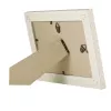 Vienvietis nuotraukų rėmelis HAMA Twist — plastikinis su EPDM, smėlio spalvos, tinka 10×15 cm nuotraukai