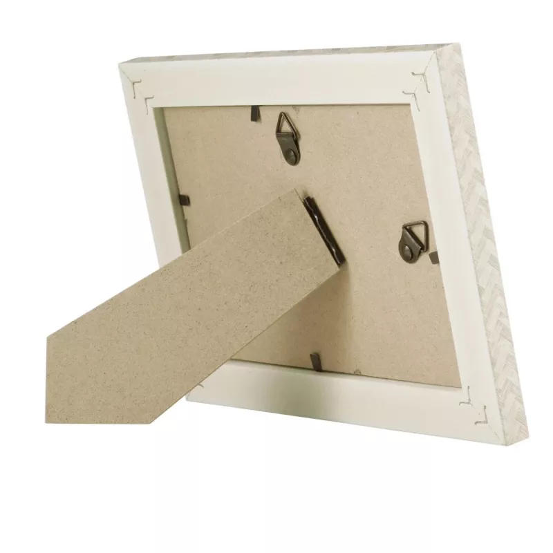 Vienvietis nuotraukų rėmelis HAMA Twist — plastikinis su EPDM, smėlio spalvos, tinka 10×15 cm nuotraukai