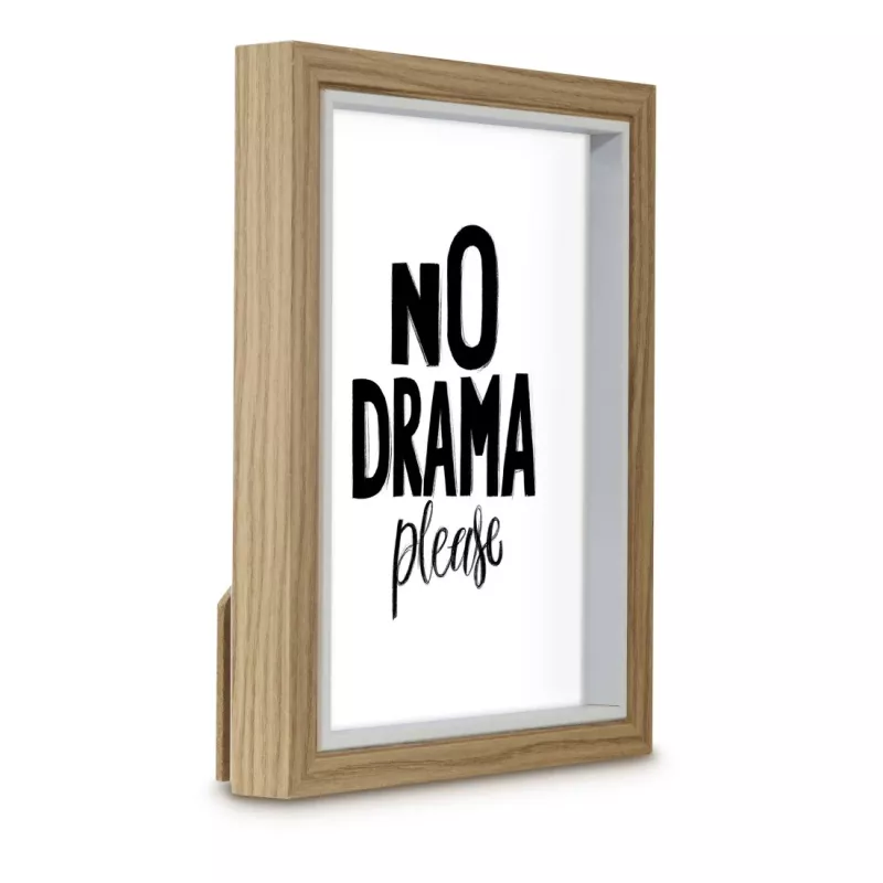 Vieno paveikslėlio rėmelis HAMA Aura – ąžuolo spalvos MDF, tinka 150 x 200 mm nuotraukai, FSC sertifikuotas