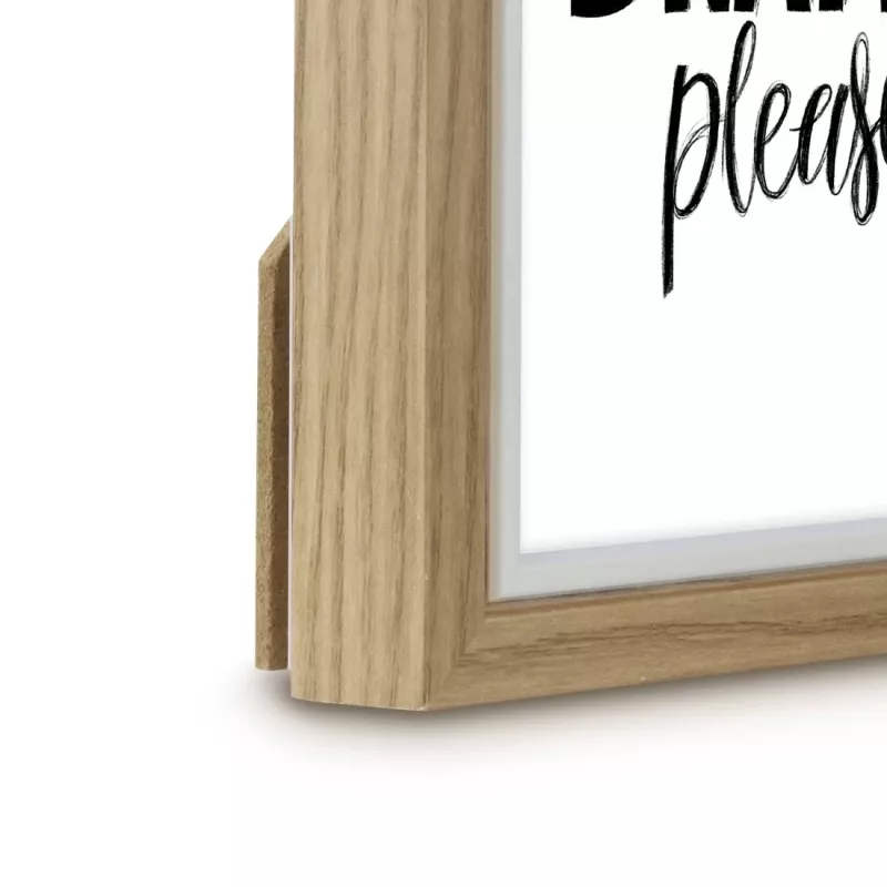 Vieno paveikslėlio rėmelis HAMA Aura – ąžuolo spalvos MDF, tinka 150 x 200 mm nuotraukai, FSC sertifikuotas