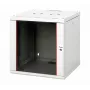 Sieninis stovas Equip Pro Mount 19 inch spinta 12U 600x600 mm RAL7035 pilka