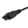 Equip aukštos kokybės maitinimo laidas, C5 į Schuko, 3,0 m