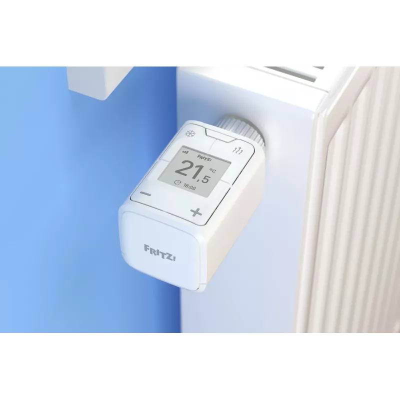 DECT 302 International termostatas, baltas, mygtukai, 0–50 °C, M30 x 1,5 mm, 40 m