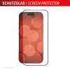 Apsauginis stiklas e.v.i. Displex iPhone 17 Pro Premium su Mount Master — atsparus įbrėžimams, permatomas/juodas