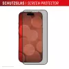 Displex privatumo apsauginis stiklas (10H) Apple iPhone 17 — grūdintas stiklas su privatumo filtru, atsparus įbrėžimams ir smūgiams