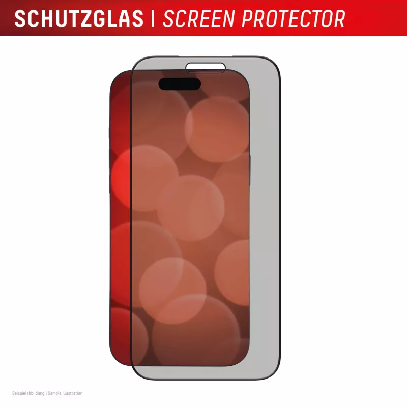 Privatumą užtikrinantis grūdintas stiklas e.v.i. Displex (10H) Apple iPhone 17 Pro Max, privatumo filtras