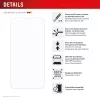 Apsauginis stiklas ir dėklas e.v.i. Displex, skirtas Apple iPhone 16e/17e, grūdintas stiklas, permatomas, atsparus įbrėžimams