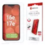Grūdinto stiklo apsauginis stikliukas e.v.i. Displex (10H), skirtas Apple iPhone 16e/17e – atsparus įbrėžimams, nešvarumams ir smūgiams, skaidrus