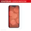Grūdinto stiklo apsauginis stikliukas e.v.i. Displex (10H), skirtas Apple iPhone 16e/17e – atsparus įbrėžimams, nešvarumams ir smūgiams, skaidrus