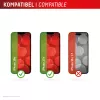 Grūdinto stiklo apsauginis stikliukas e.v.i. Displex Premium (Full Cover, 10H), skirtas Apple iPhone 16e/17e