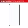 Grūdinto stiklo apsauginis stikliukas e.v.i. Displex Premium (Full Cover, 10H), skirtas Apple iPhone 16e/17e