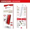 Grūdinto stiklo apsauginis stikliukas e.v.i. Displex Premium (Full Cover, 10H), skirtas Apple iPhone 16e/17e