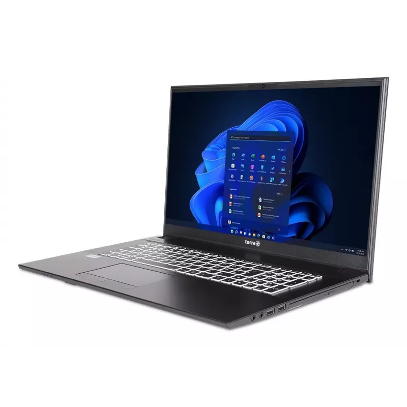 Nešiojamas kompiuteris TERRA 1716R Intel® Core™ i3 i3-1315U 43,9 cm (17,3 colio) Full HD 8 GB DDR4-SDRAM 500 GB SSD Wi-Fi 6 (802.11ax) Windows 11 Home Pilka