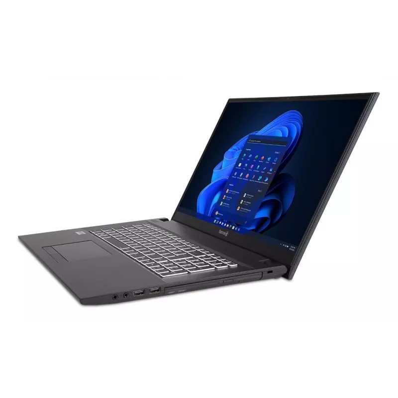 Nešiojamas kompiuteris TERRA 1716R Intel® Core™ i3 i3-1315U 43,9 cm (17,3 colio) Full HD 8 GB DDR4-SDRAM 500 GB SSD Wi-Fi 6 (802.11ax) Windows 11 Home Pilka