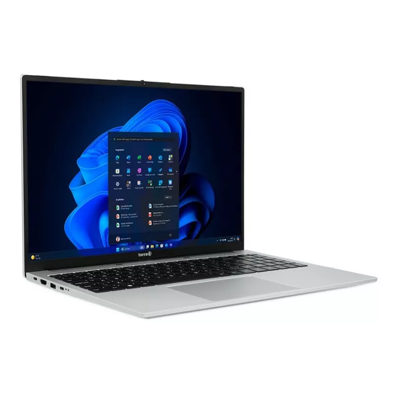 Nešiojamas kompiuteris TERRA MOBILE 1610A AMD Ryzen™ 7 7730U 40.6 cm (16 colių) WUXGA 16 GB DDR4-SDRAM 512 GB SSD Wi-Fi 6 (802.11ax) Windows 11 Pro Juoda, Sidabrinė