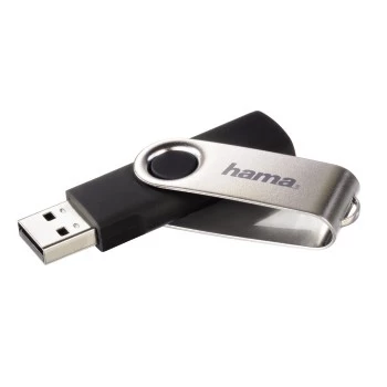 Hama Rotate USB 2.0 32GB atmintukas USB Type-A juodas