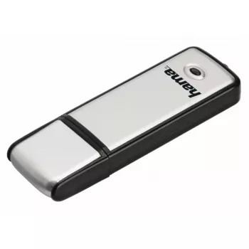 Hama Fancy USB atmintukas 128 GB USB Type-A 2.0 Juodas, Sidabrinis