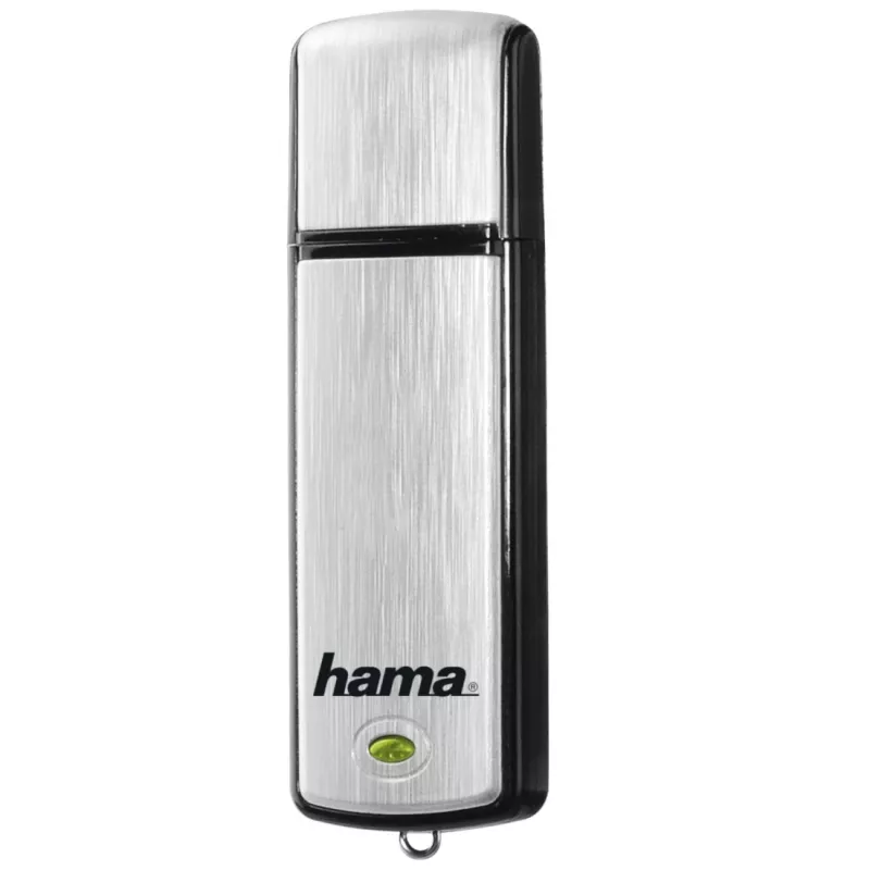 Hama Fancy USB atmintukas 128 GB USB Type-A 2.0 Juodas, Sidabrinis