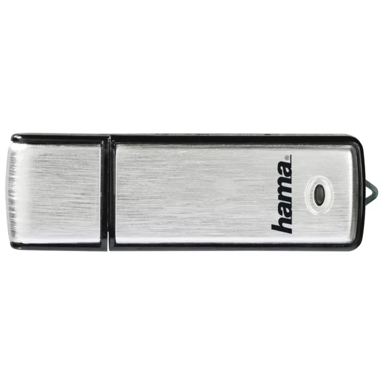Hama Fancy USB atmintukas 128 GB USB Type-A 2.0 Juodas, Sidabrinis