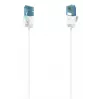 Hama Flexi-Slim tinklo kabelis baltas 0,75 m Cat6a U/UTP