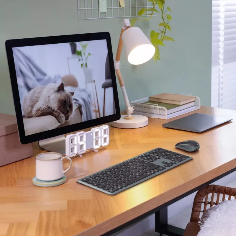 Hama WKM-550 belaidis klaviatūros ir pelės rinkinys, RF Wireless + Bluetooth, QWERTZ vokiškas išdėstymas, juoda