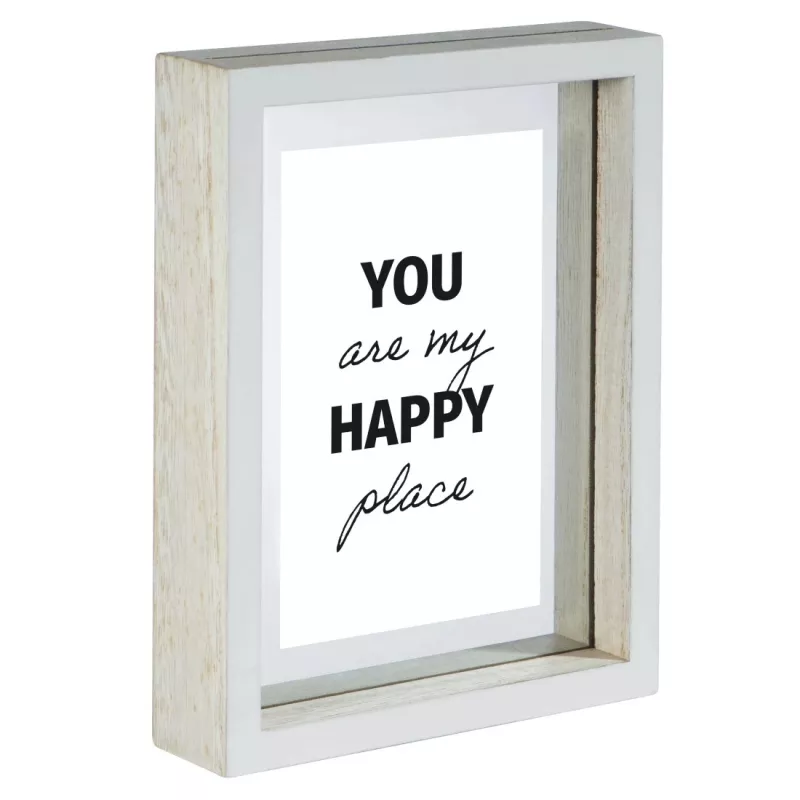 Hama Happy Single nuotraukų rėmelis Baltas