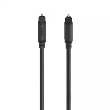 Hama 00202017 garso kabelis 3 m TOSLINK Juodas