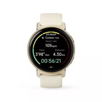 Hama Arion 3.35 cm (1.32 colio) AMOLED 43 mm Skaitmeninis 466 x 466 pikseliai Lietimui Jautrus Ekranas Auksinis GPS (palydovas)