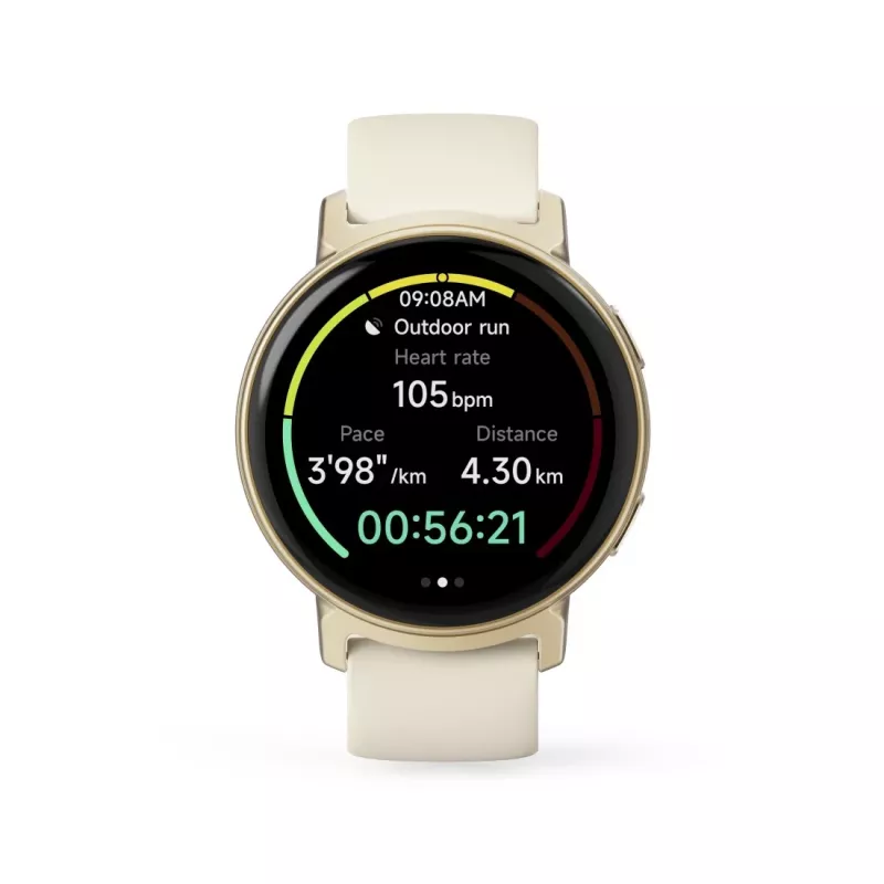 Hama Arion 3.35 cm (1.32 colio) AMOLED 43 mm Skaitmeninis 466 x 466 pikseliai Lietimui Jautrus Ekranas Auksinis GPS (palydovas)