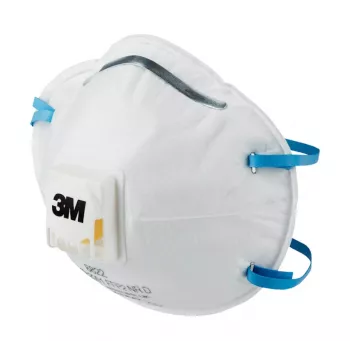 3M 8822 FFP2 kaukių rinkinys 10 vnt. puodelio formos