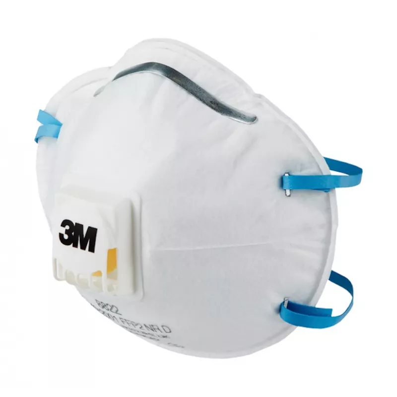 3M 8822 FFP2 kaukių rinkinys 10 vnt. puodelio formos
