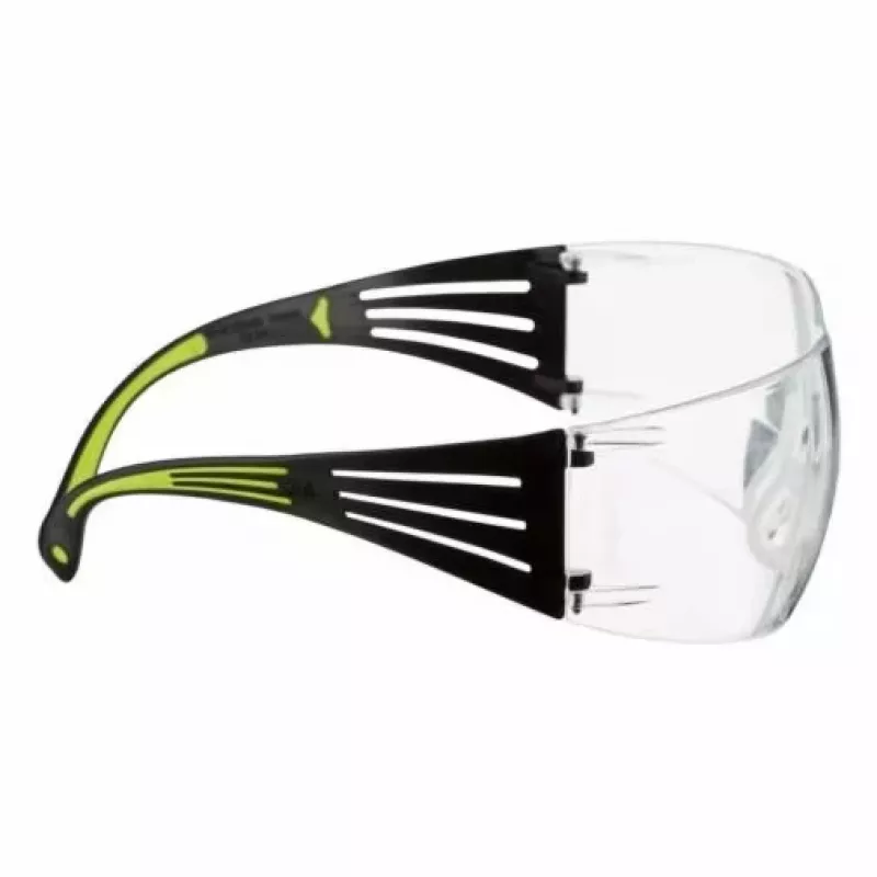 Apsauginiai akiniai 3M SF415C1, polikarbonatas (PC), juodi/geltoni