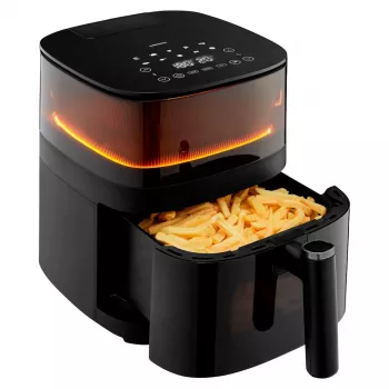 MEDION LIFE X10 XL karšto oro gruzdintuvė 5 L 1500 W juoda