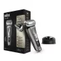 Braun Series 9 9325s elektrinis skustuvas su įkrovimo stovu ir audininiu dėklu, grafitas