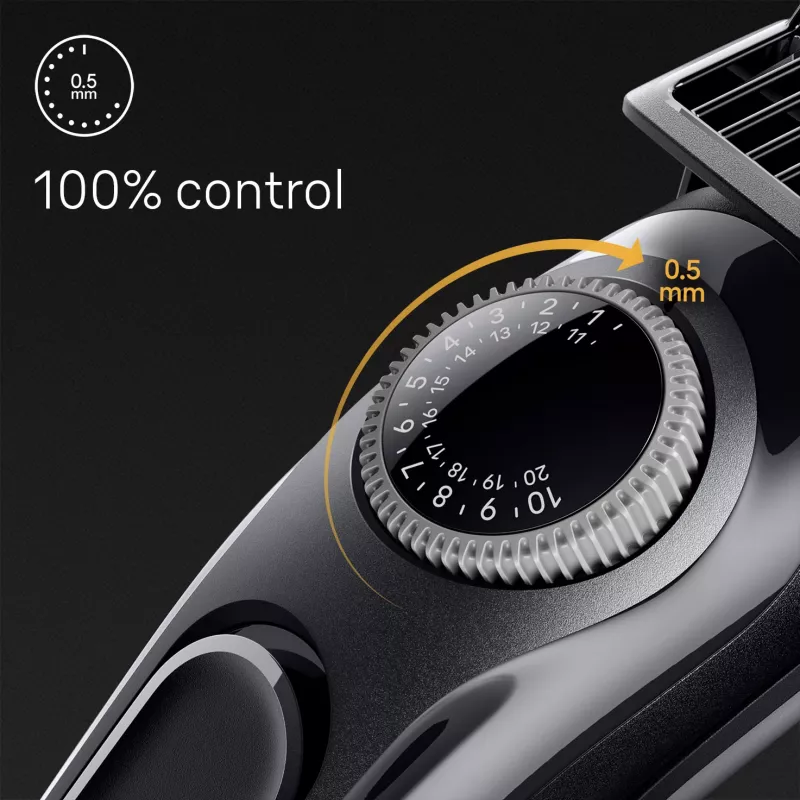 Braun BeardTrimmer 3 BT3400 barzdaskutė, plaunama, akumuliatorinė, juoda