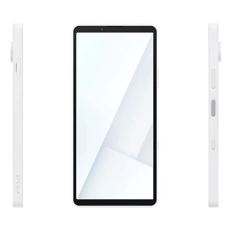 Išmanusis telefonas Sony Xperia 10 VII, 6,1 colio 19,5:9 OLED 120 Hz, 5000 mAh, 3,5 mm, Android 15, IP65/68, hibridinis Dual SIM, baltas