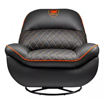 Gaming sofa COUGAR Gaming Overlord Padded seat Black 150 kg