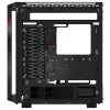 XPG BATTLECRUISER II ST Mid-Tower Black, Midi bokštas, PC, Juodas, ATX, EATX, micro ATX, Mini-ITX, Nerūdijantis plienas, Žaidimams
