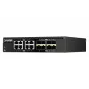 QNAP QSW-3216R-8S8T tinklo jungiklis, nevaldomas L2, 10G Ethernet (100/1000/10000), juodas