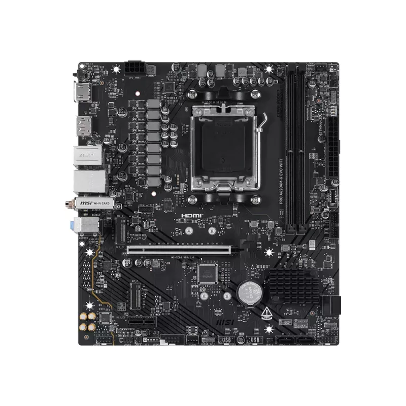 Pagrindinė plokštė MSI PRO A620AM-G EVO WIFI