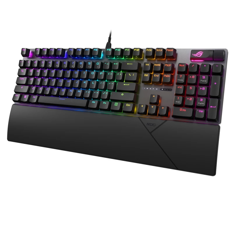 Klaviatūra ASUS ROG Strix Scope II Gaming RF Belaidė USB Juoda 96%