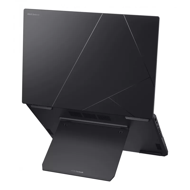 Nešiojamas kompiuteris ASUS Zenbook Duo UX8406MA-QL308X Intel Core Ultra 7 155H Hibridinis (2-in-1) 35,6 cm (14 colių) Liečiamas ekranas WUXGA 16 GB LPDDR5x-SDRAM 1 TB SSD Wi-Fi 6E (802.11ax) Windows 11 Pro Pilka
