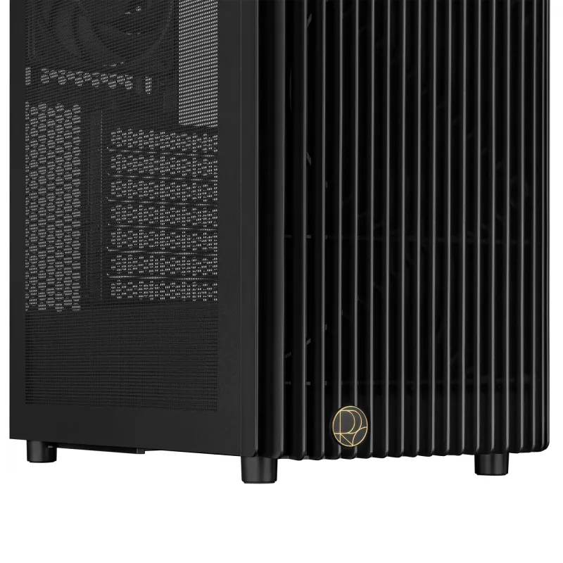 PC korpusas ASUS ProArt PA401 Mesh Panel Juodas, ATX, 2x160mm priekyje, 1x120mm gale, 2x3.5 colio + 2x2.5 colio, USB 3.2 Gen1
