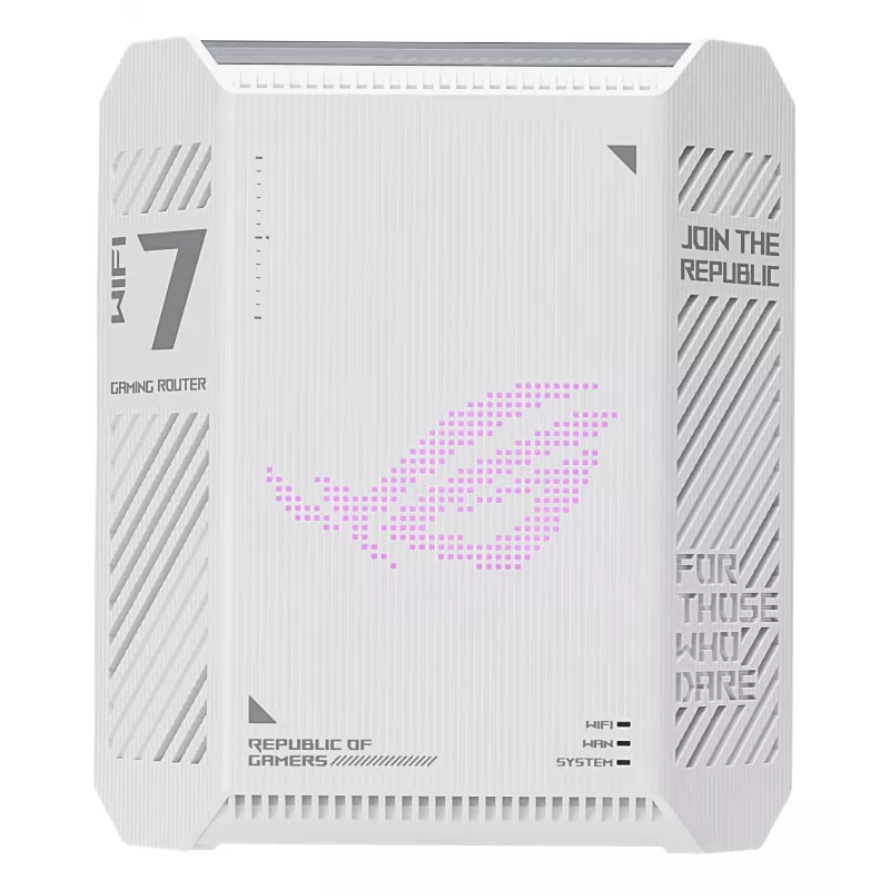 ASUS GS-BE7200 belaidis maršrutizatorius 2.5 Gigabit Ethernet dviejų juostų (2,4 GHz / 5 GHz) Baltas, Juodas