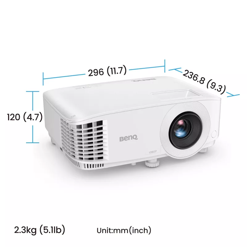 Projektorius BenQ TH575i standartinio fokusavimo DLP 1080p 3800 ANSI liumenų 3D baltas