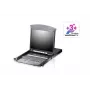 KVM jungiklis ATEN KL1516AIM-AXA-AG, 1U, 17 inch LCD, dvigubas bėgis, juodas